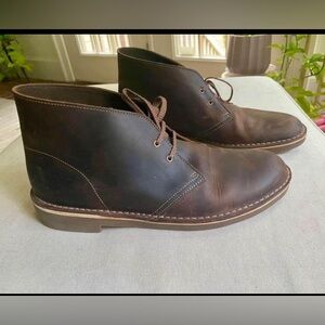 Clarks Desert Boot in Beeswax Leather